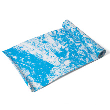 factory manufacturer cheap price blue cloud cheap custom camouflage camo  fitness non slip thick 1/2 inch anti-slip yoga mat